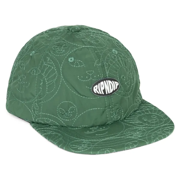 Unisex Ripndip Barry Bonds 6 Panel Quilted Strapback