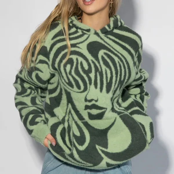 Unisex Ripndip Beautiful Fomo Mohair Hoodie