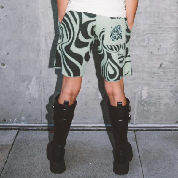 Unisex Ripndip Beautiful Fomo Mohair Shorts