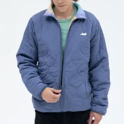 Unisex Ripndip Castanza Reversible Brushed Fleece Quilted Jacket
