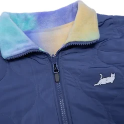 Unisex Ripndip Castanza Reversible Brushed Fleece Quilted Jacket