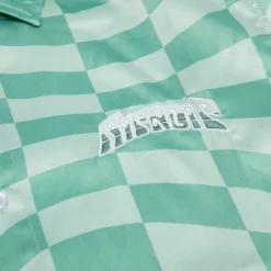 Unisex Ripndip Checked Short Sleeve Button Up