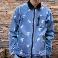 Unisex Ripndip Dance Party Denim Work Jacket