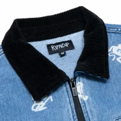 Unisex Ripndip Dance Party Denim Work Jacket