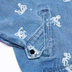 Unisex Ripndip Dance Party Denim Work Jacket