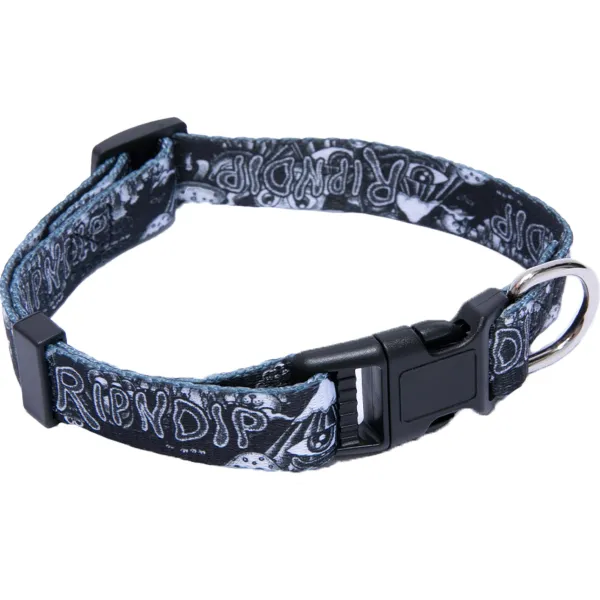 Unisex Ripndip Dark Twisted Fantasy Pet Collar