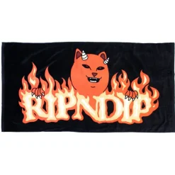 Unisex Ripndip Devils Work Beach Towel