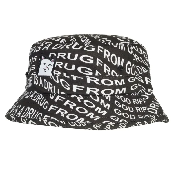 Unisex Ripndip Drug From God Lord Nermal Bucket Hat