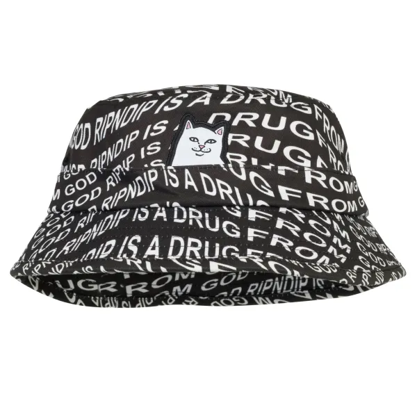 Unisex Ripndip Drug From God Lord Nermal Bucket Hat
