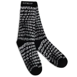 Unisex Ripndip Drug From God Socks
