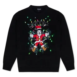 Unisex Ripndip Electrifying Santa Knit Sweater