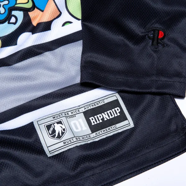 Unisex Ripndip Flower Child Hockey Jersey