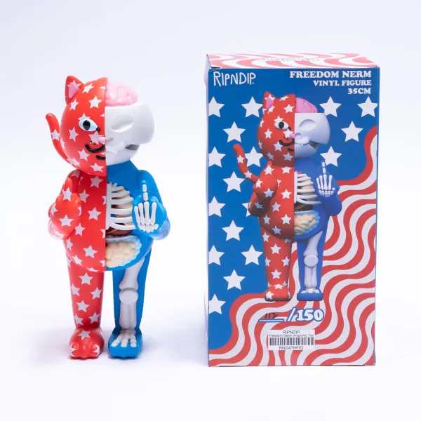 Unisex Ripndip Freedom Nerm Anatomy Vinyl Figure