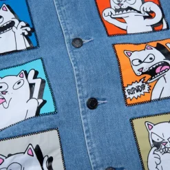 Unisex Ripndip Frustration Denim Jacket