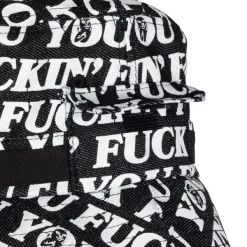 Unisex Ripndip Fuckin Fuck Boonie Denim Hat