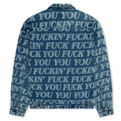 Unisex Ripndip Fuckin Fuck Denim Jacket