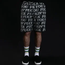 Unisex Ripndip Fuckin Fuck Denim Shorts