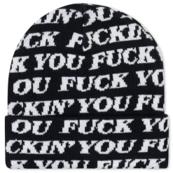 Unisex Ripndip Fuckin Fuck Knit Beanie