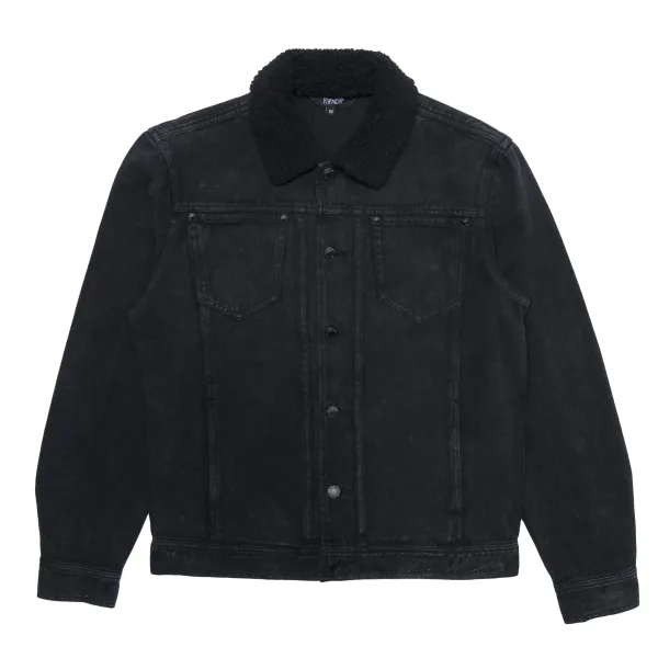 Unisex Ripndip Fucking Fuck Denim Sherpa Jacket