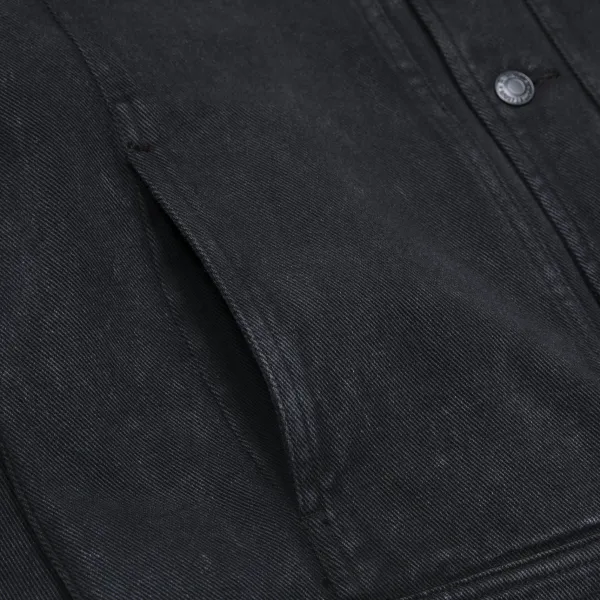 Unisex Ripndip Fucking Fuck Denim Sherpa Jacket