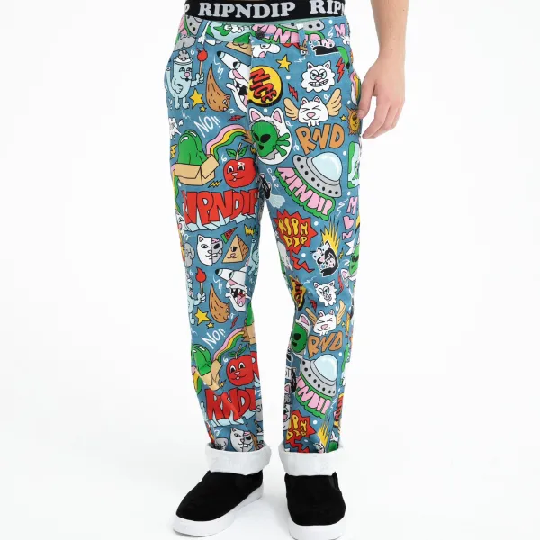 Unisex Ripndip Good Day Twill Pants