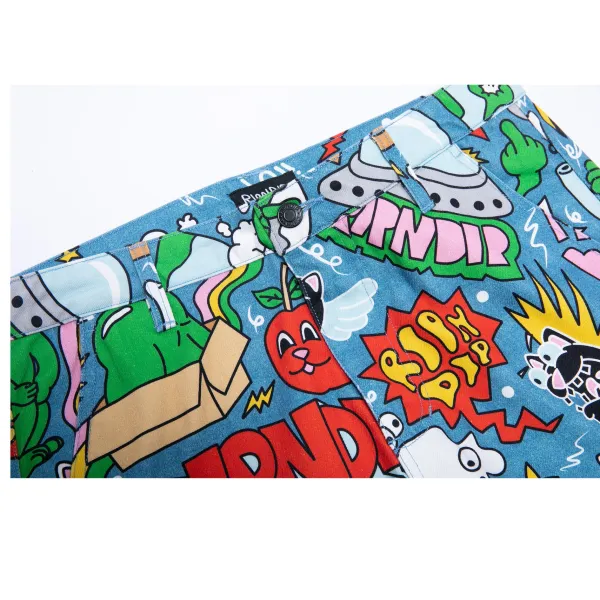 Unisex Ripndip Good Day Twill Pants