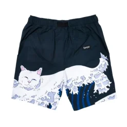 Unisex Ripndip Great Wave Swim Shorts
