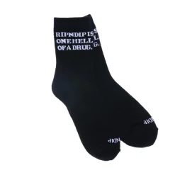 Unisex Ripndip Hell Of A Drug Mid Socks