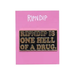 Unisex Ripndip Hell Of A Drug Pin