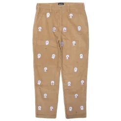 Unisex Ripndip Hello Nermy Corduroy Embroidered Pants