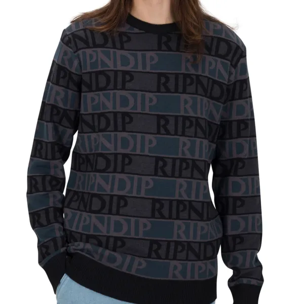Unisex Ripndip Highland Knit Sweater