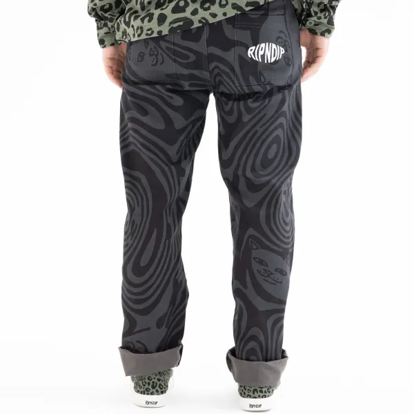 Unisex Ripndip Hypnotic Cotton Twill Pants