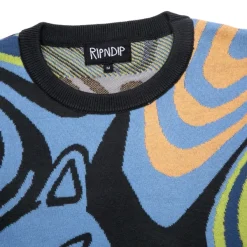 Unisex Ripndip Hypnotic Knitted Sweater