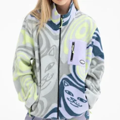 Unisex Ripndip Hypnotic Polar Fleece Jacket