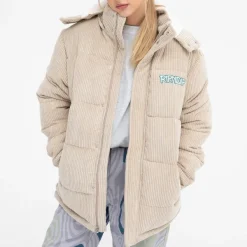 Unisex Ripndip Intertwined Corduroy Puffer Jacket