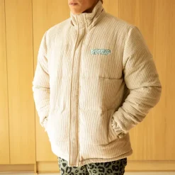 Unisex Ripndip Intertwined Corduroy Puffer Jacket