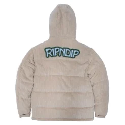 Unisex Ripndip Intertwined Corduroy Puffer Jacket