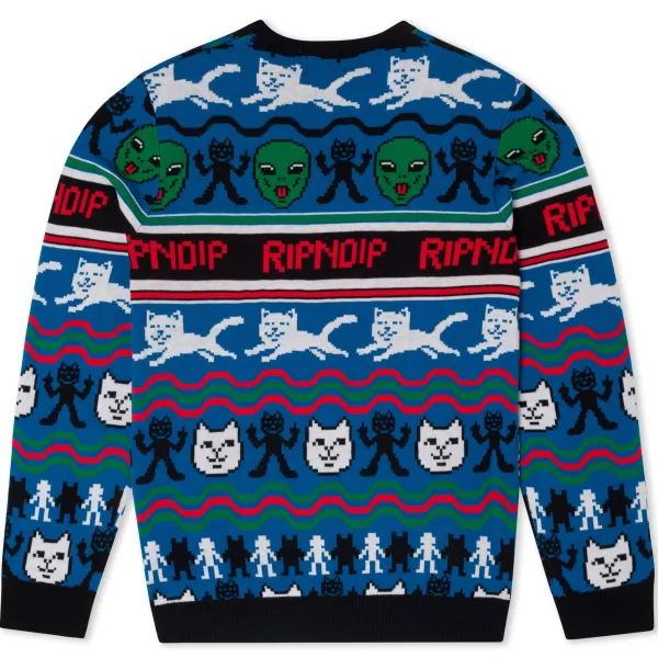 Unisex Ripndip Jolly Holiday Knit Sweater