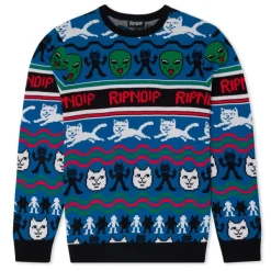 Unisex Ripndip Jolly Holiday Knit Sweater