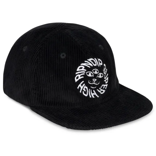Unisex Ripndip Kinetic Field 6 Panel Corduroy Strapback