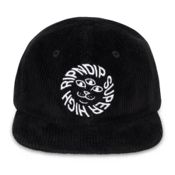 Unisex Ripndip Kinetic Field 6 Panel Corduroy Strapback