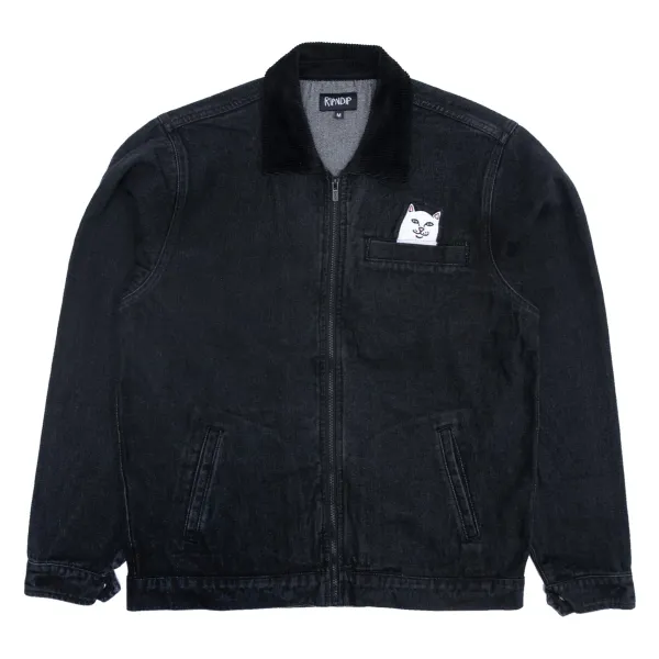 Unisex Ripndip La Brea Peeking Nermal Work Jacket