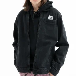 Unisex Ripndip La Brea Peeking Nermal Work Jacket