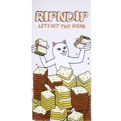Unisex Ripndip Lets Get This Bread Beach Towel