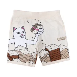 Unisex Ripndip Lets Get This Bread Knit Shorts