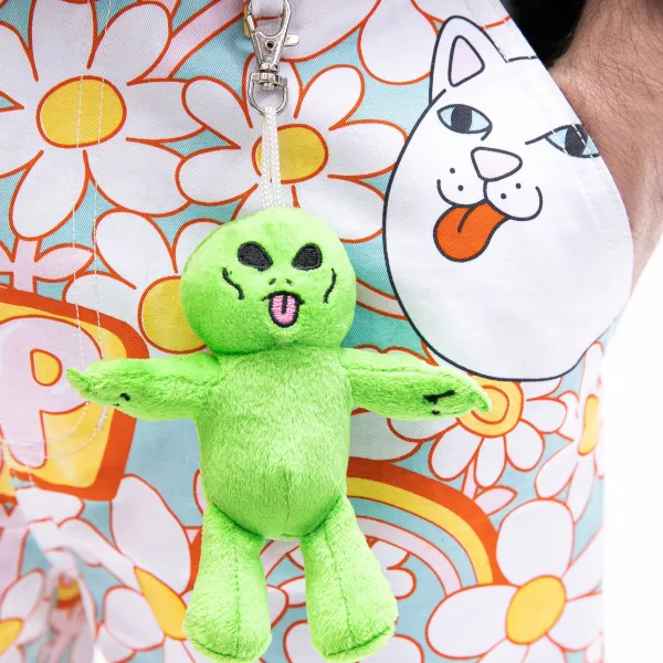 Unisex Ripndip Lord Alien Plush Keychain