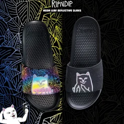 Unisex Ripndip Lord Jermal Leaf Camo Slides