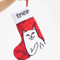 Unisex Ripndip Lord Nermal Christmas Stocking