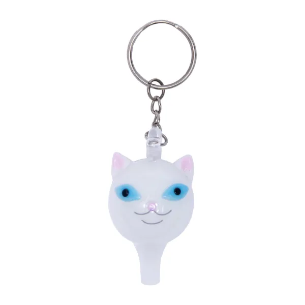 Unisex Ripndip Lord Nermal Glass Carb Cap Keychain