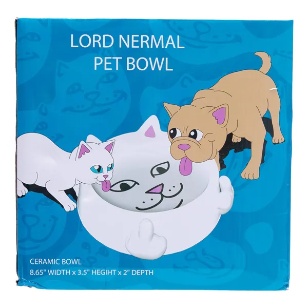 Unisex Ripndip Lord Nermal Pet Bowl